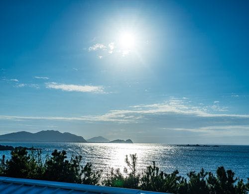 2階デッキからの景色