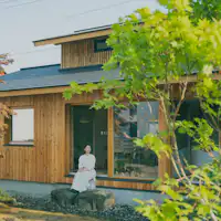 サスティナブル建築の一棟貸し。