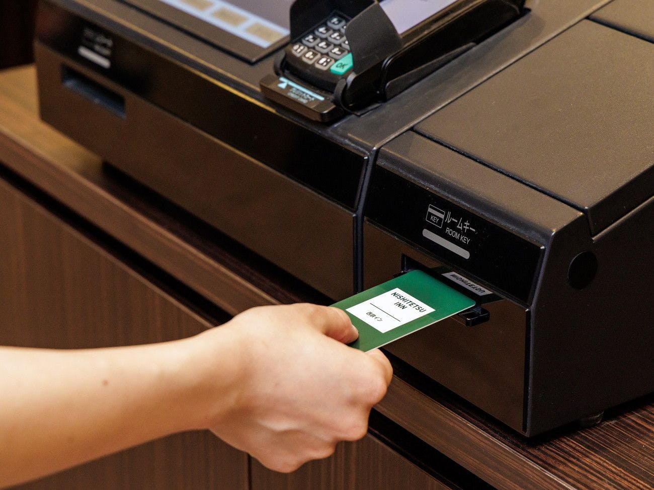 非対面チェックインが可能