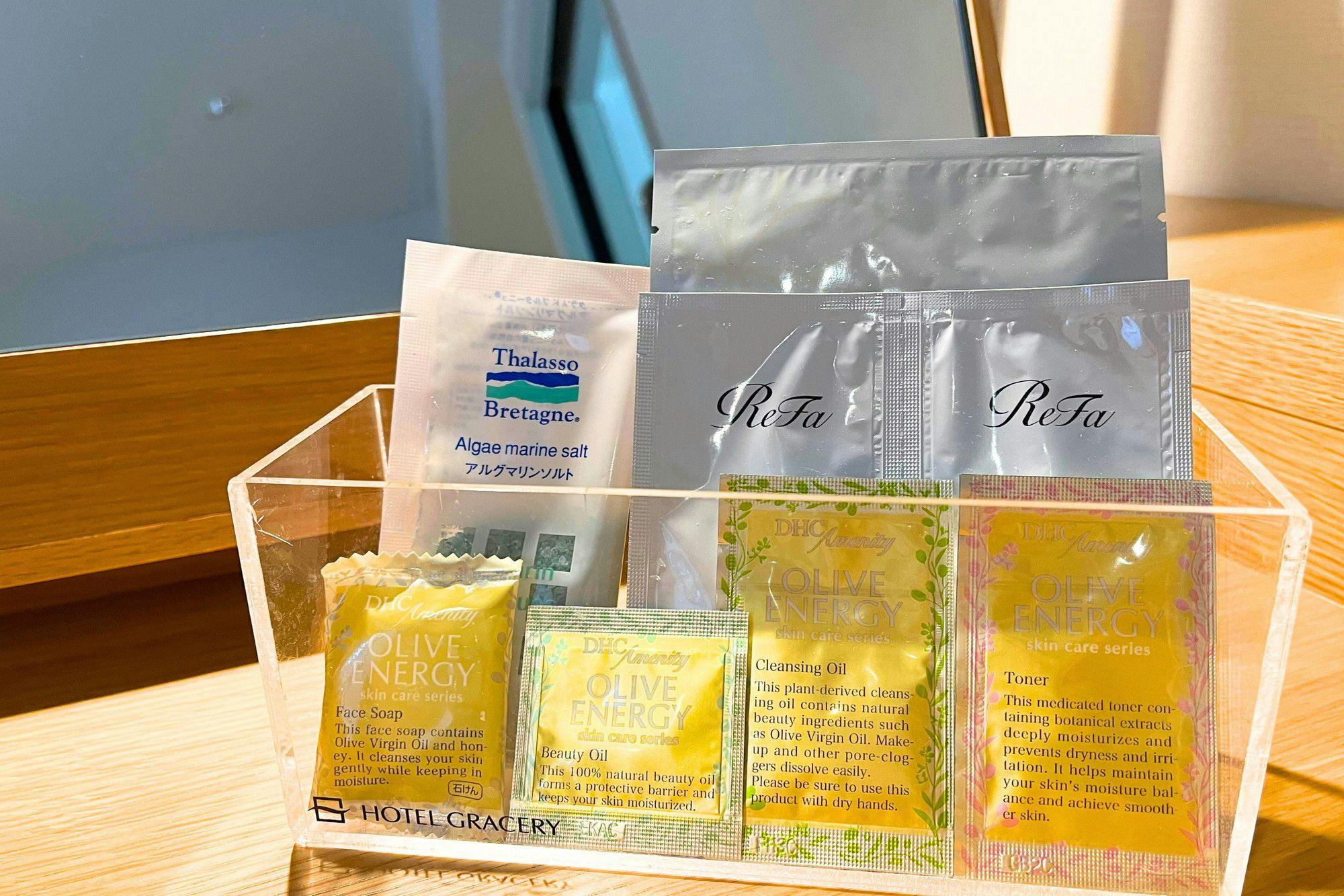 สิ่งอำนวยความสะดวกในห้องพักสำหรับสุภาพสตรี