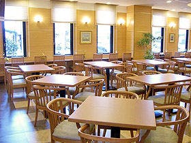 朝食会場