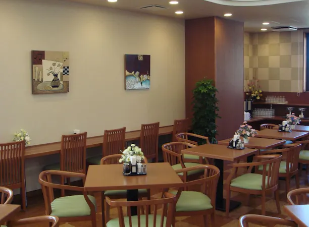 朝食会場