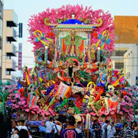 เทศกาลฮะชิโนะเฮะ ซันชะ ไทไซ - ขบวนพาเหรดกลางวัน