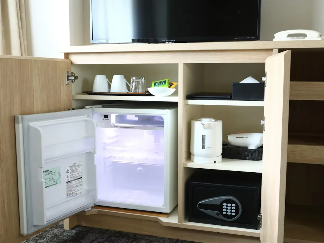 ツインのお部屋備品