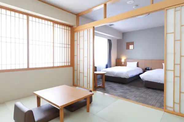 Kamar gaya Jepang dan Barat