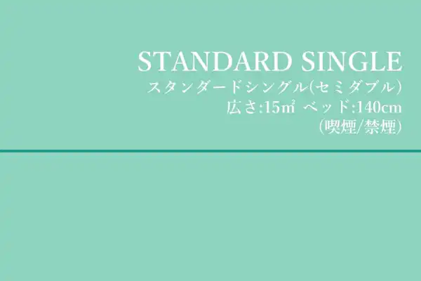 Bilik Single Standard (Katil Separuh Double)