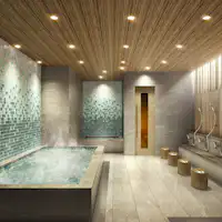 ภาพห้องอาบน้ำสาธารณะสำหรับผู้หญิง (เปิดปลายเดือนมกราคม)