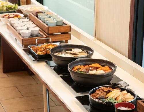 リニューアル後の朝食メニュー