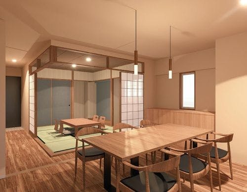 リニューアル後のお部屋のイメージ画像です