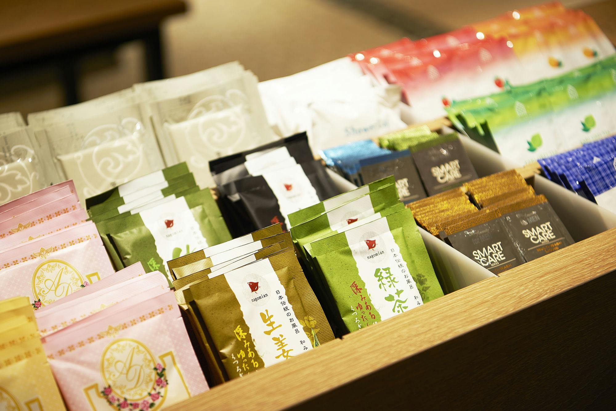 มีสิ่งอำนวยความสะดวกฟรีในล็อบบี้