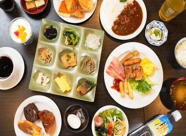 朝食ビュッフェ
