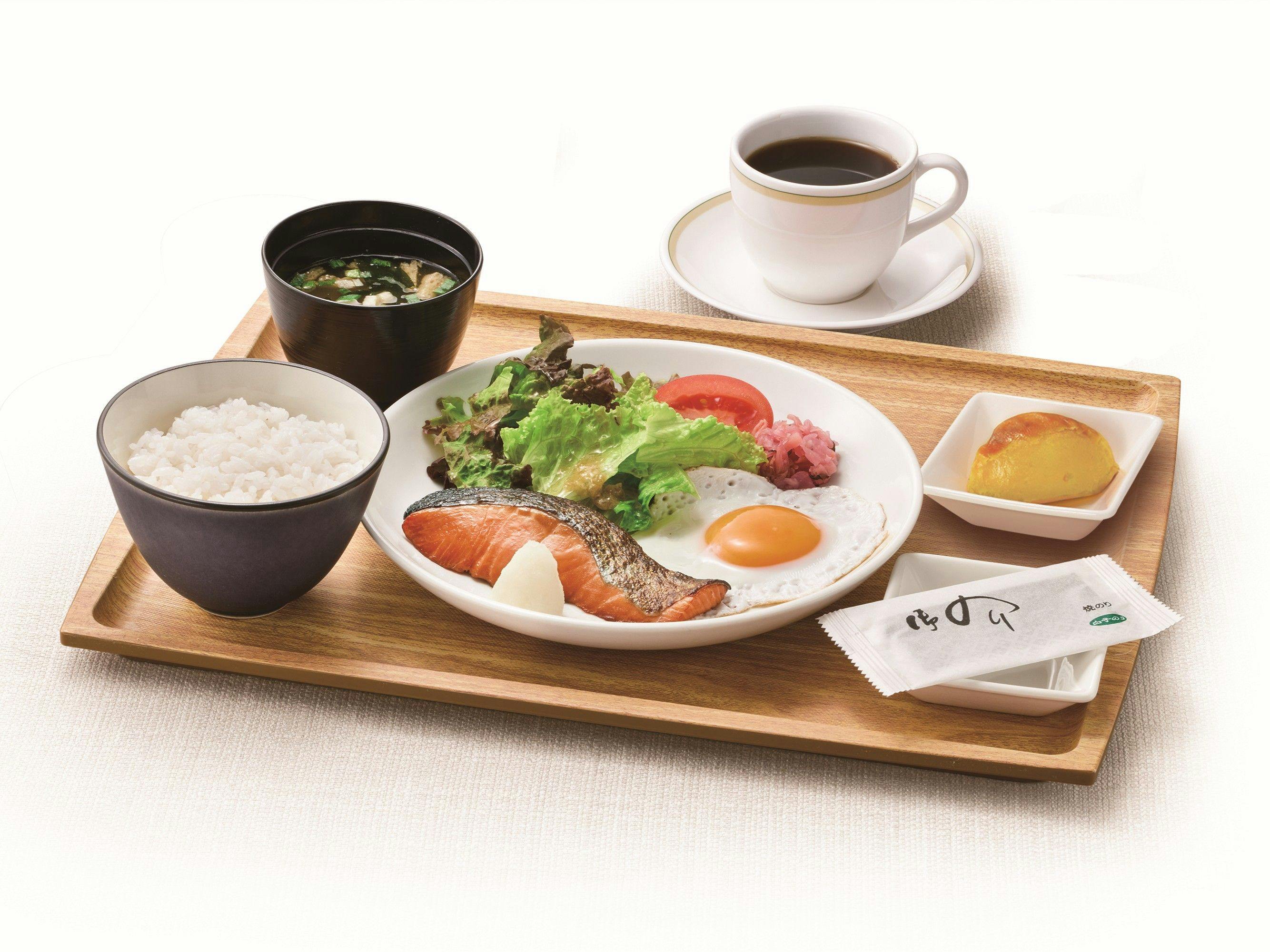 朝食　和朝食プレート