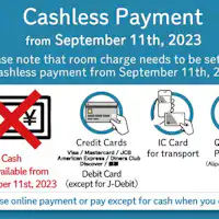 【การชำระเงินแบบไร้เงินสดตั้งแต่วันที่ 11 กันยายน】