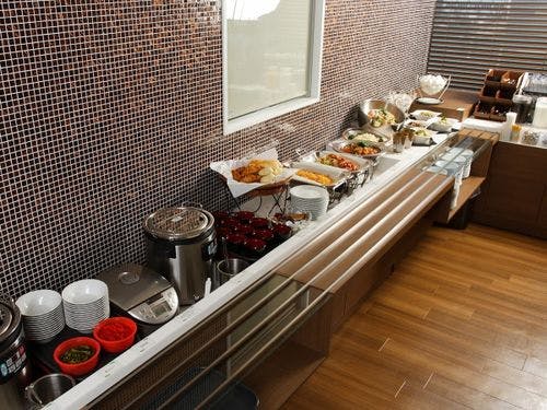 朝食バイキング