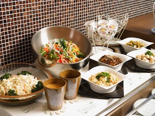 朝食バイキング