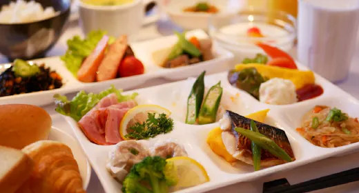 【朝食付プラン】管理栄養士監修メニュー シーズンメニューも大好評!