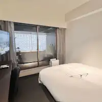 バステラスセミダブル半露天風呂付