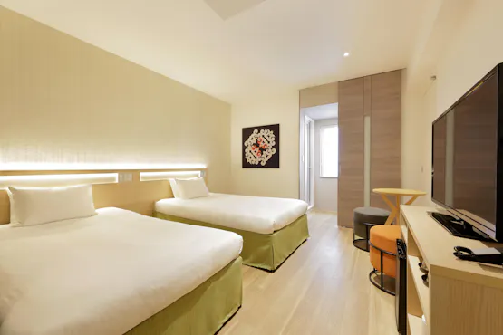 ห้องพักแบบเตียงคู่มาตรฐาน