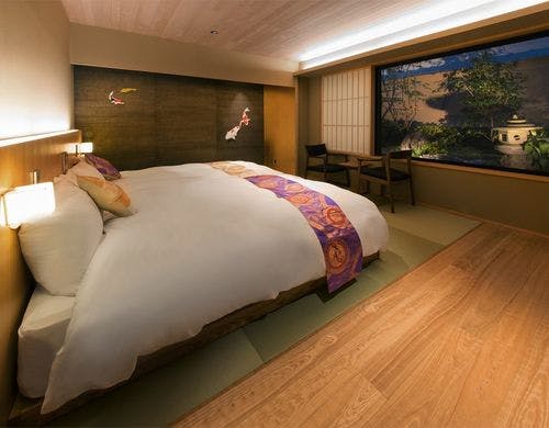 庭付きデラックスツインルーム（28平米）