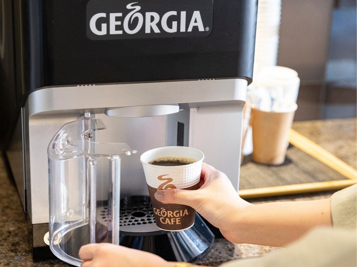 로비｜커피 머신