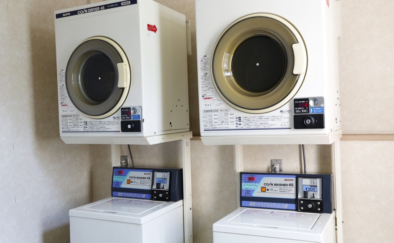 連續入住便利的自助洗衣店