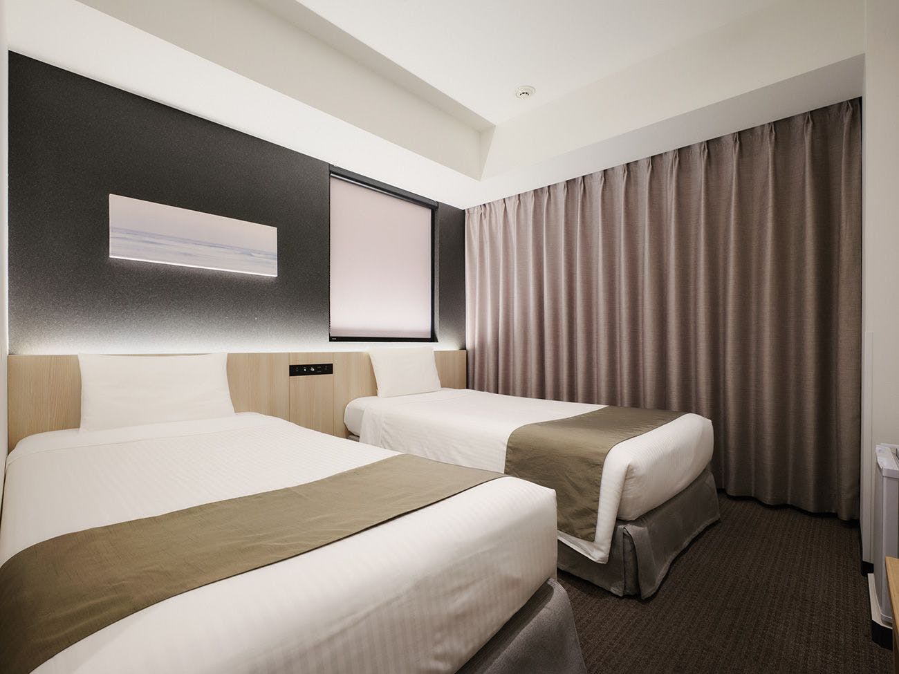 Ini adalah Kamar Twin Standar.