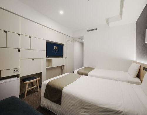デラックスツインのお部屋です。