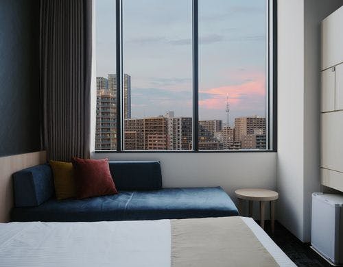 スタンダードツインのお部屋です。