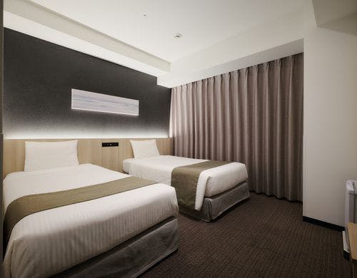 デラックスツインのお部屋です。