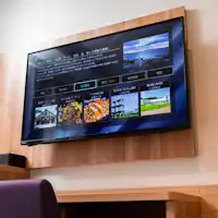 ทีวีขนาดใหญ่ติดผนัง