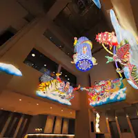 เนบุตะในล็อบบี้