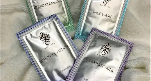 【レディースプラン】お泊りセットは不要~スキンケアセット&ホットアイマスク付~<素泊まり>