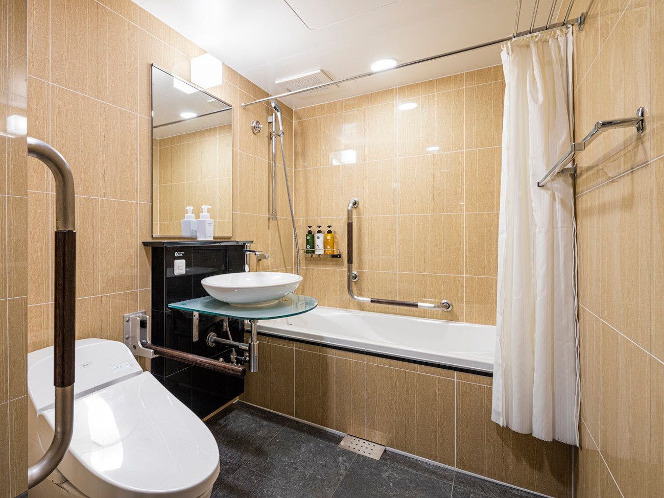 デラックスツインルームバスルーム