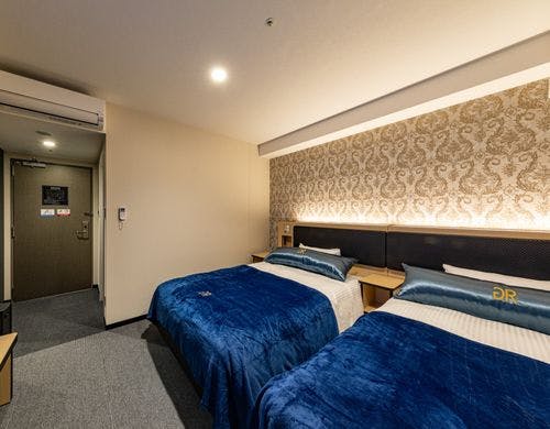 ツイン■22平米■ベッドサイズ：130cm