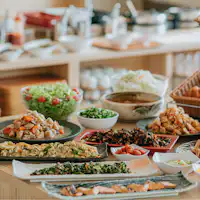 บุฟเฟ่ต์อาหารเช้า 'รสชาติร้านอาหาร' ที่โกซากุโซ