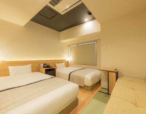 和モダンツイン/トリプル（18平米）