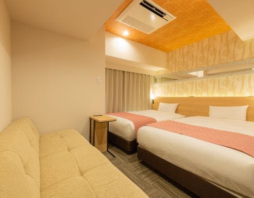 デラックスツイン/トリプル（17平米）