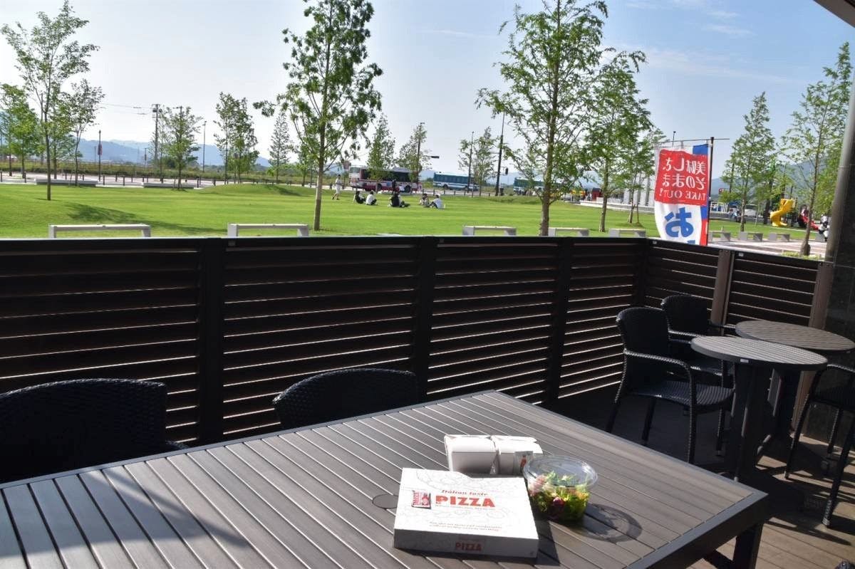 1階レストランテラス