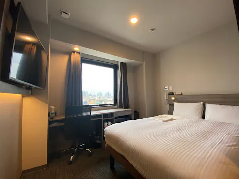 【ปลอดบุหรี่】ห้องเตียงคู่