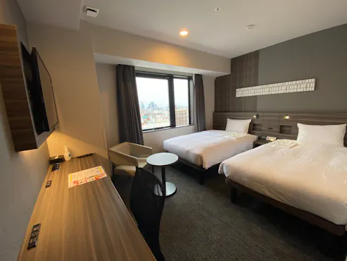 【ห้ามสูบบุหรี่】ห้องเตียงคู่