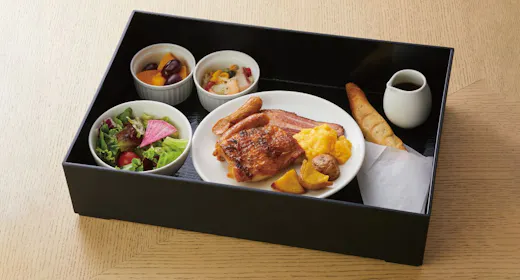 アドバンスレート セットメニューの朝食付
