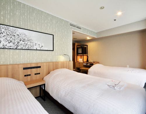 リニューアルした24平米の快適なお部屋