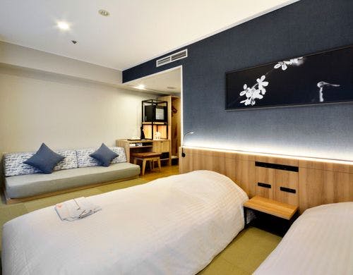 3名でのご宿泊時はソファーベットをご用意