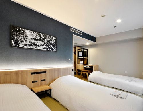 お子様にも安心な畳式のお部屋です。