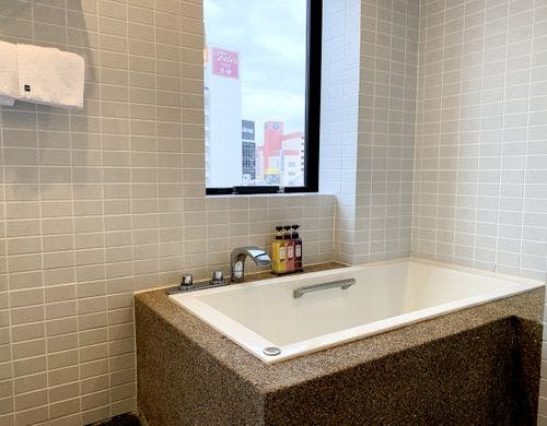 お子様がいても快適にご利用いただける浴室