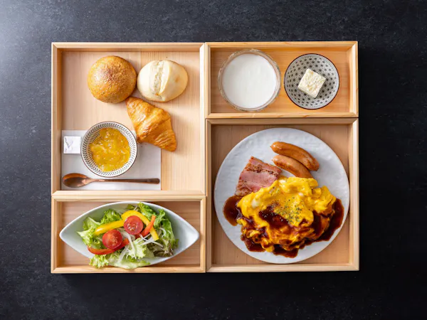 【無料朝食付】全4種から選べる豪華朝食ご膳<2025年4月オープン>
