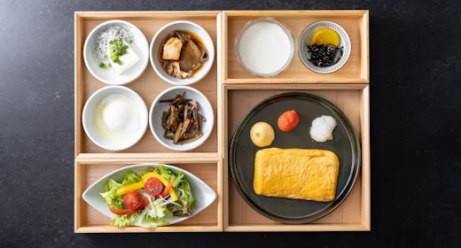 【無料朝食付】全4種から選べる豪華朝食ご膳<2025年4月オープン>