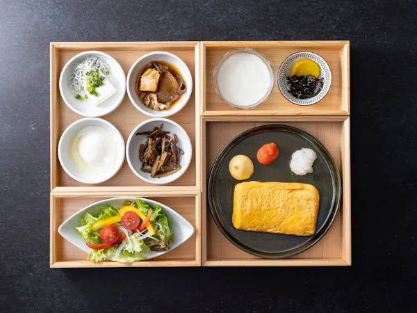 【無料朝食付】全4種から選べる豪華朝食ご膳<2025年4月オープン>