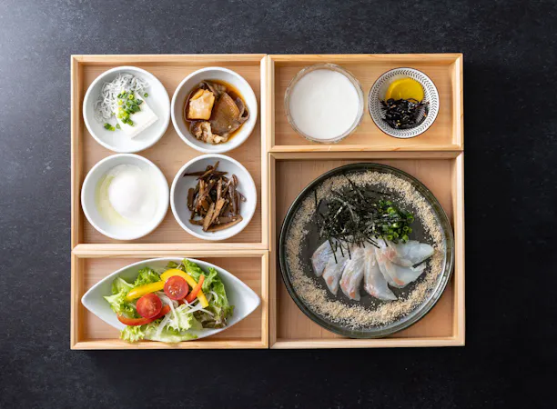 自家製胡麻鯛茶漬け