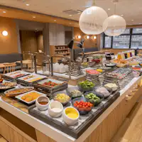 朝食ビュッフェ一例